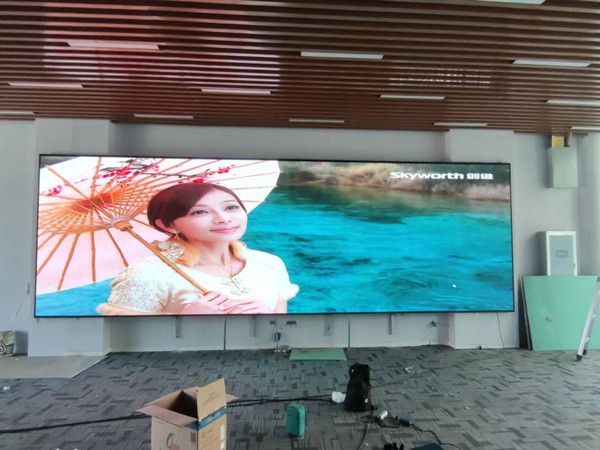 南海P1.53led小间距屏安装案例